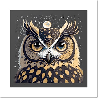 Owl Constellation Posters and Art